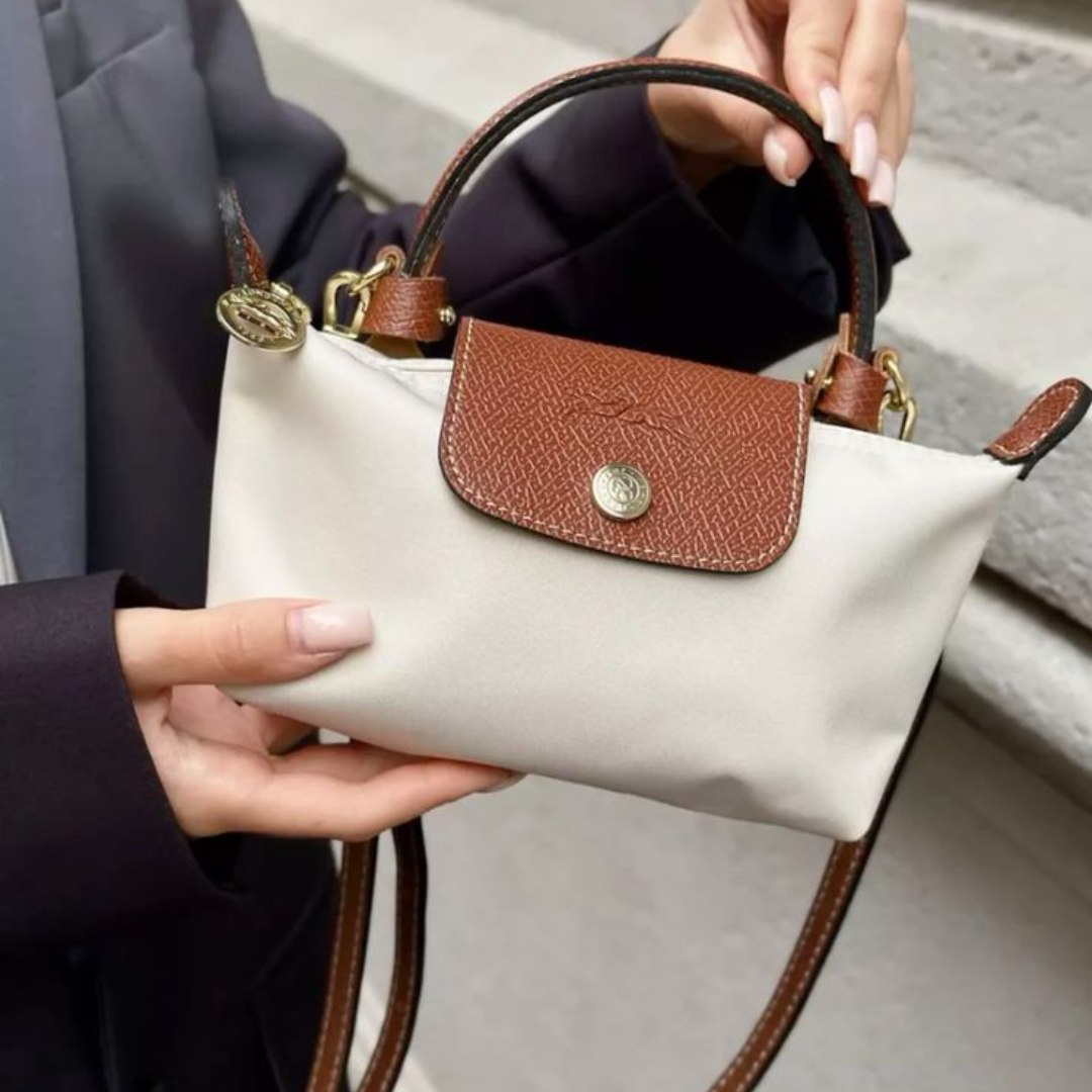 Minibolsa super prática e sofisticada para todas as ocasiões.