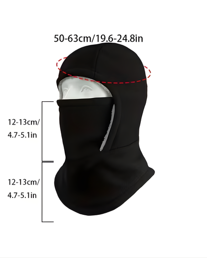 Balaclava térmica de alto desempenho com cobertura total