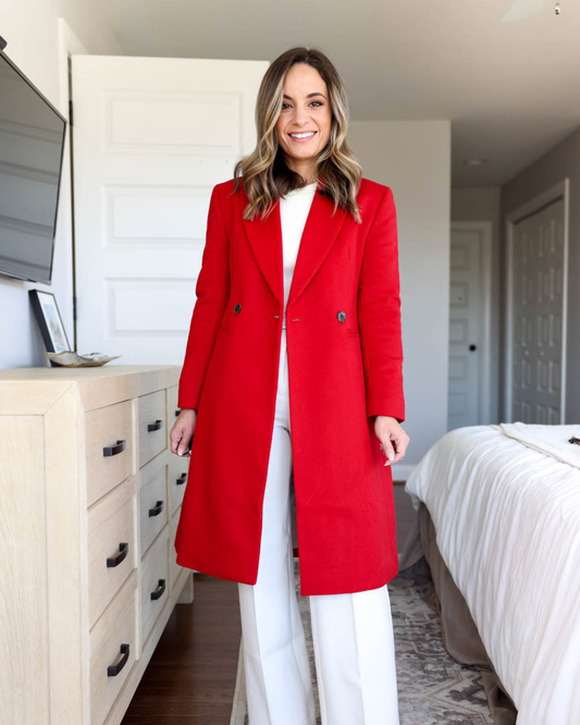 Casaco de lã para mulher