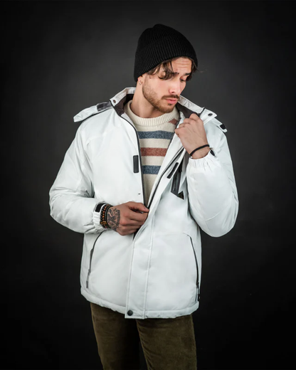 Casaco de Inverno para Homem com Forro Interior Quente