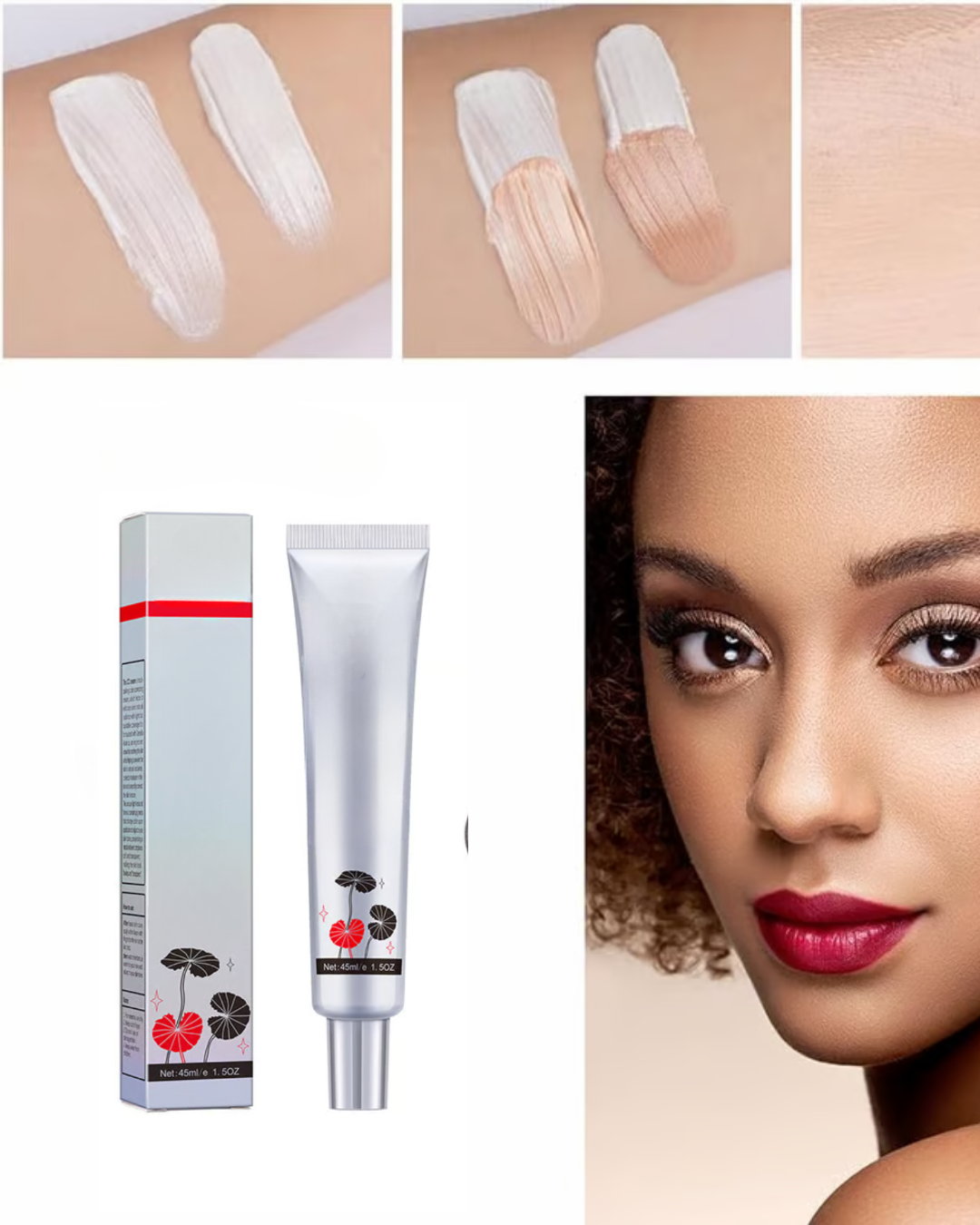 Base hidratante com Centelha asiática (OFERTA 2 POR 1)