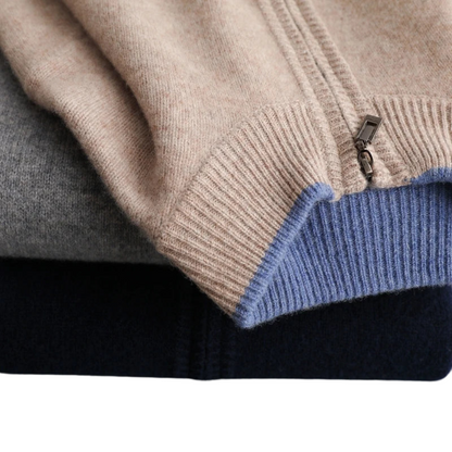 Casaco Malha com Data de Corrida Elegante para Homem 