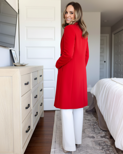 Casaco de lã para mulher