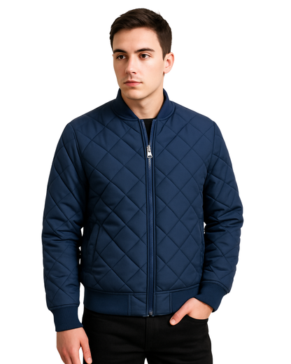 Casaco bomber acolchoado para homem