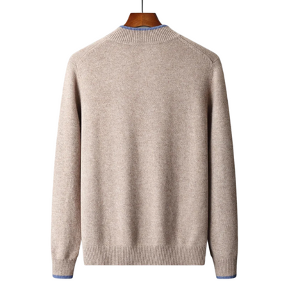 Casaco Malha com Data de Corrida Elegante para Homem 