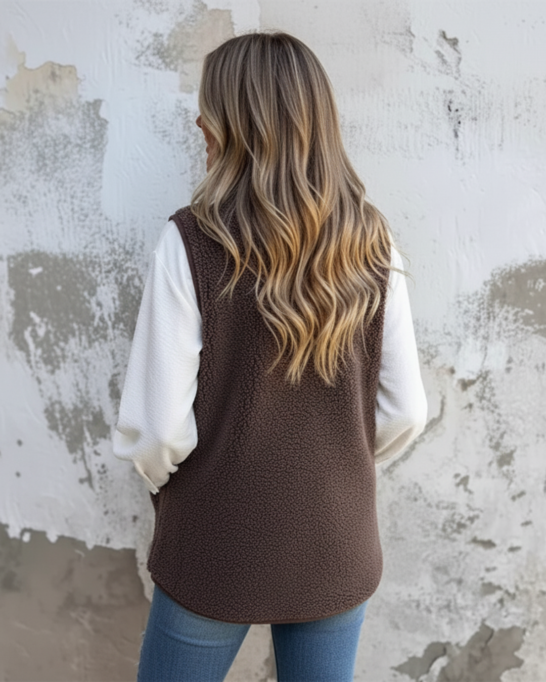 Rabo de cavalo acolchoado para mulher