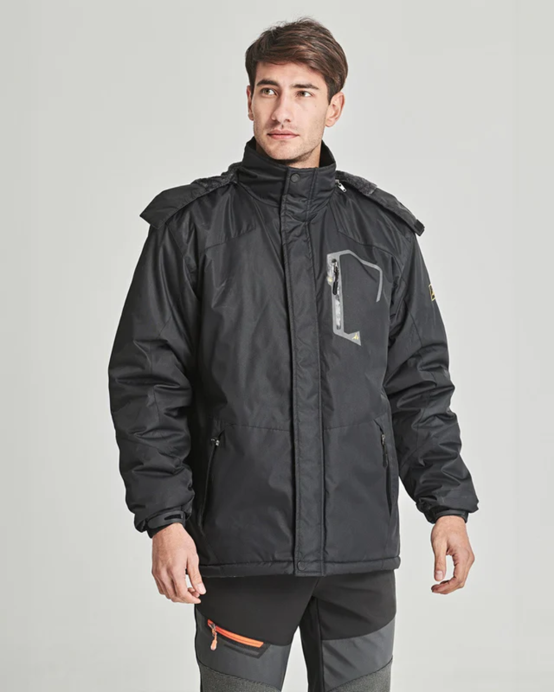 Casaco de Inverno para Homem com Forro Interior Quente