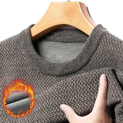 Camisola Térmica Malha Clássica Homem com Gola Redonda 