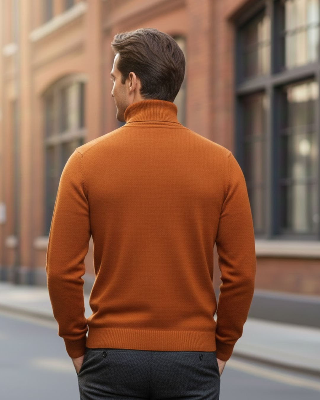 Camisola Premium de Fibra Extra Suave para Homem 