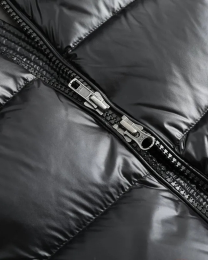 Casaco acolchoado elegante unissex 