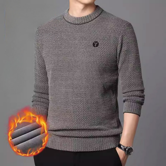 Camisola Térmica Malha Clássica Homem com Gola Redonda 