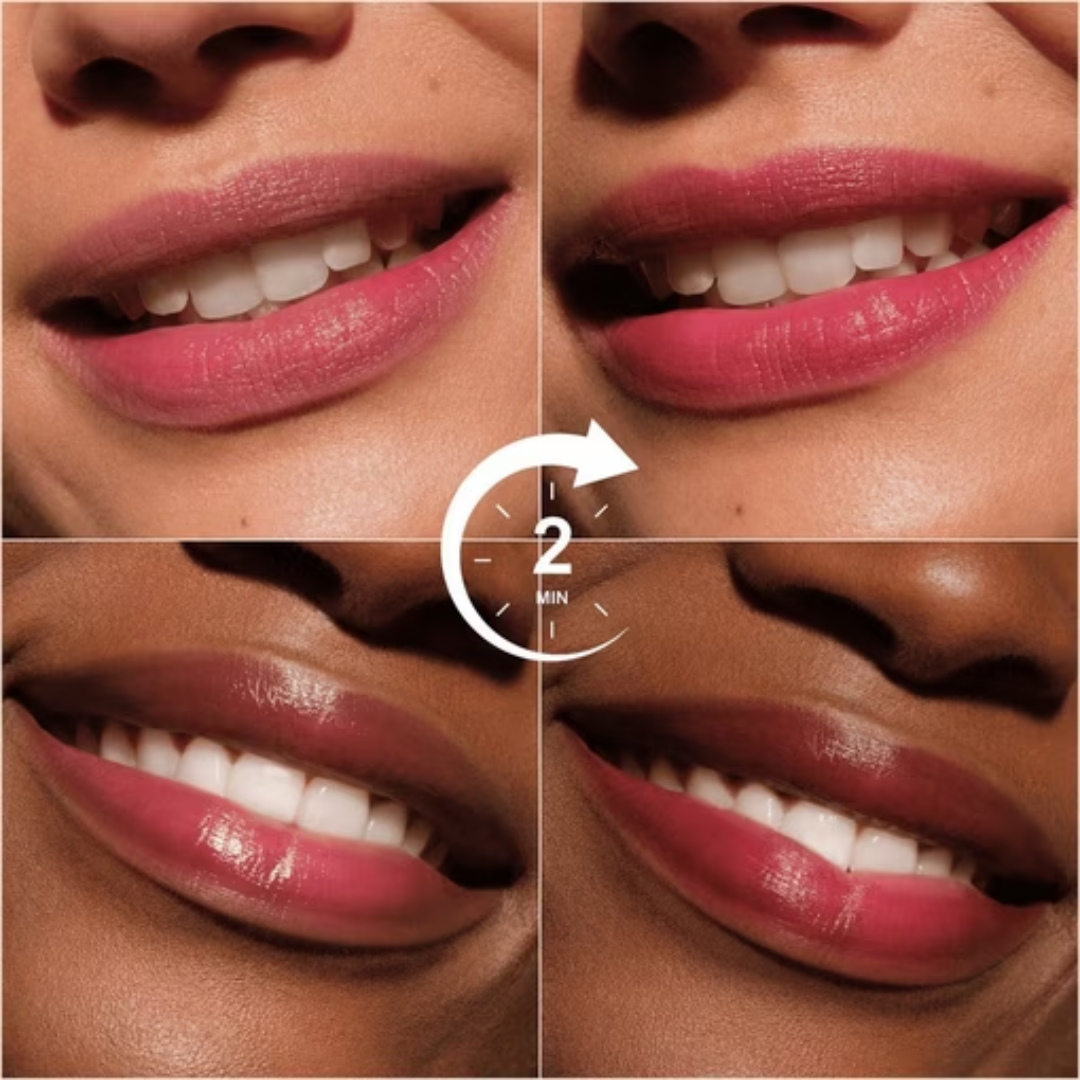 Bálsamo labial tonalizante com brilho rubi que muda de cor com o pH dos seus lábios (OFERTA 2X1)