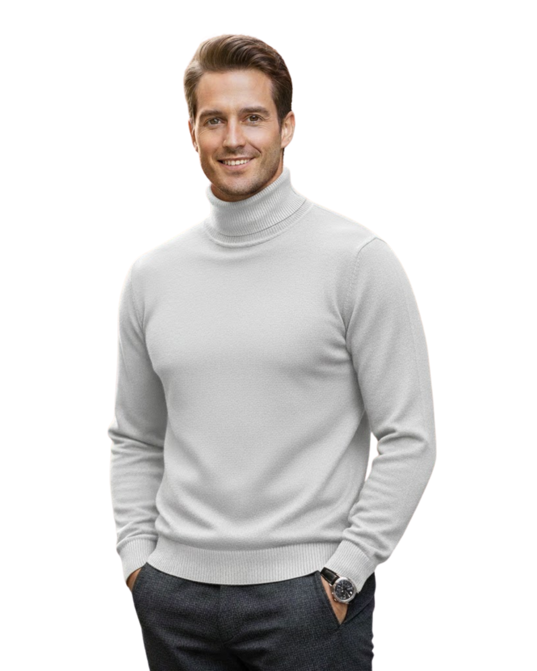 Camisola Premium de Fibra Extra Suave para Homem 
